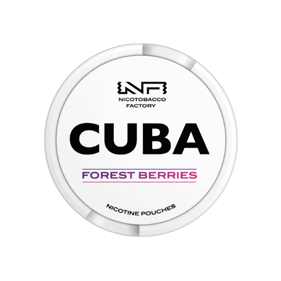 CUBA WHITE Forest Berries 10.4mg