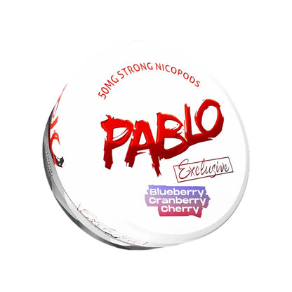 Pablo Exclusive 50mg Blueberry Cranberry Cherry