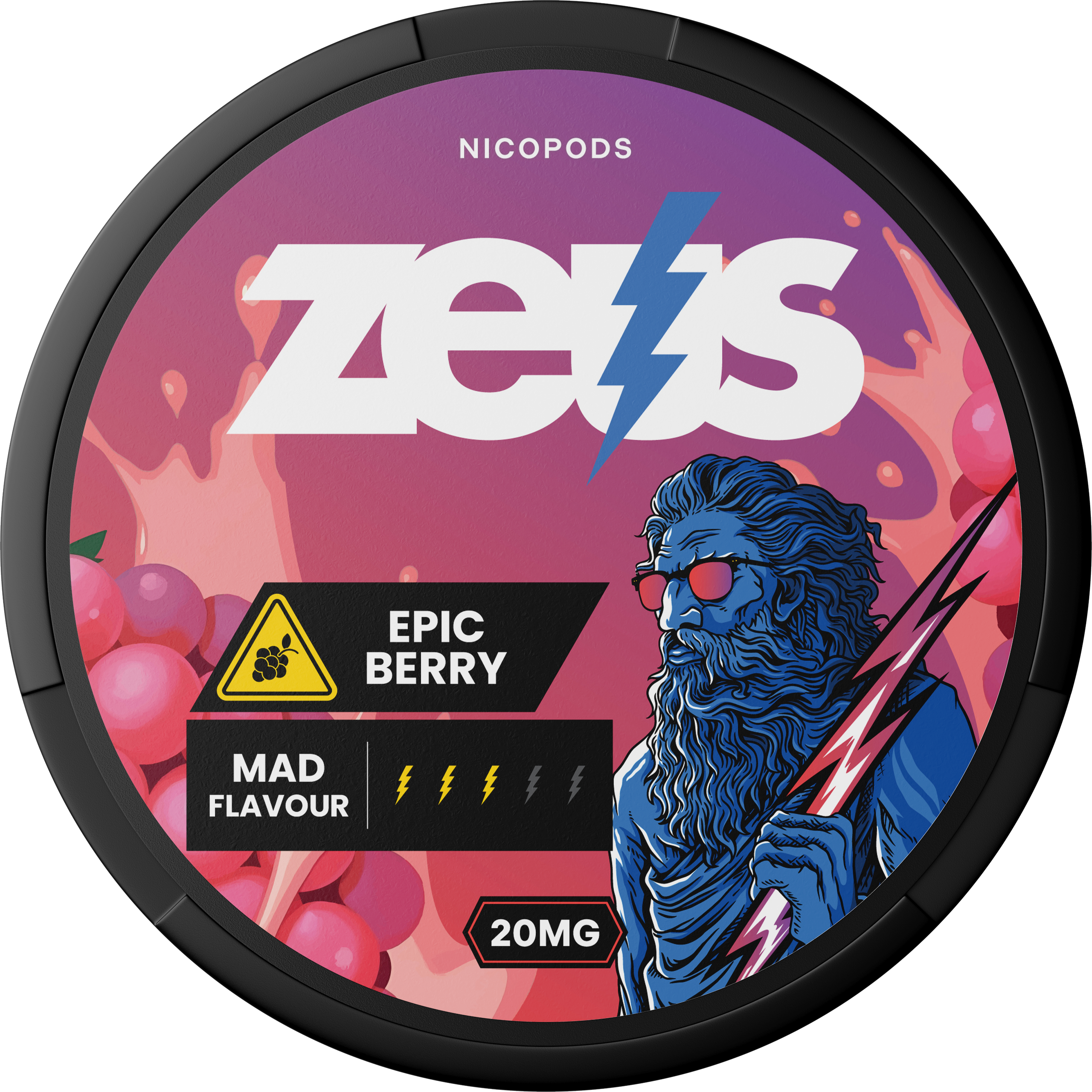 ZEUS EPIC BERRY 20mg
